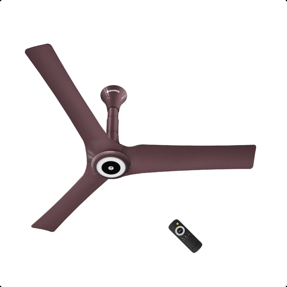 Atomberg Aris Starlight Smart BLDC Ceiling Fan 1200mm - Umber Brown