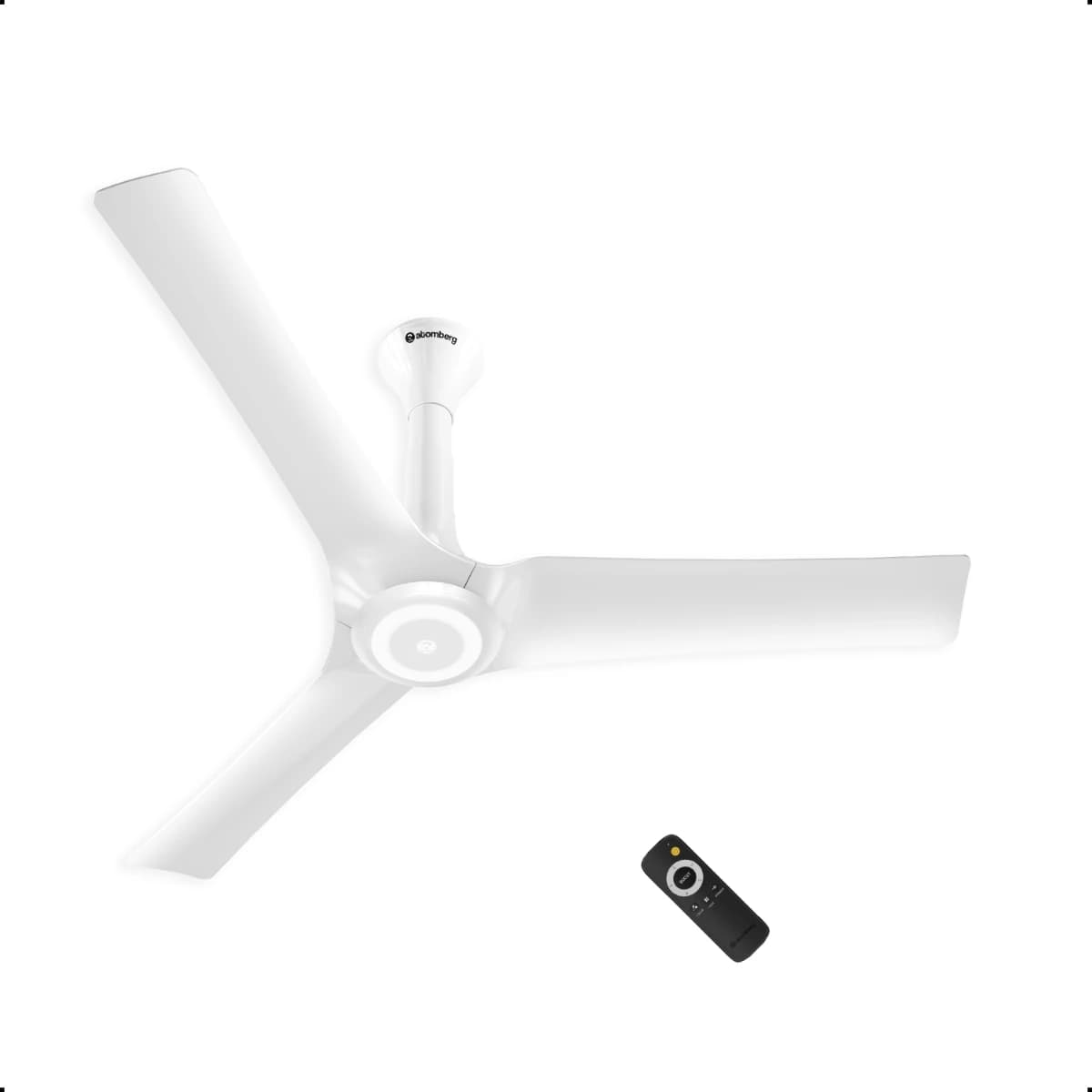 Atomberg Aris Starlight Smart BLDC Ceiling Fan 1400mm - Marble White