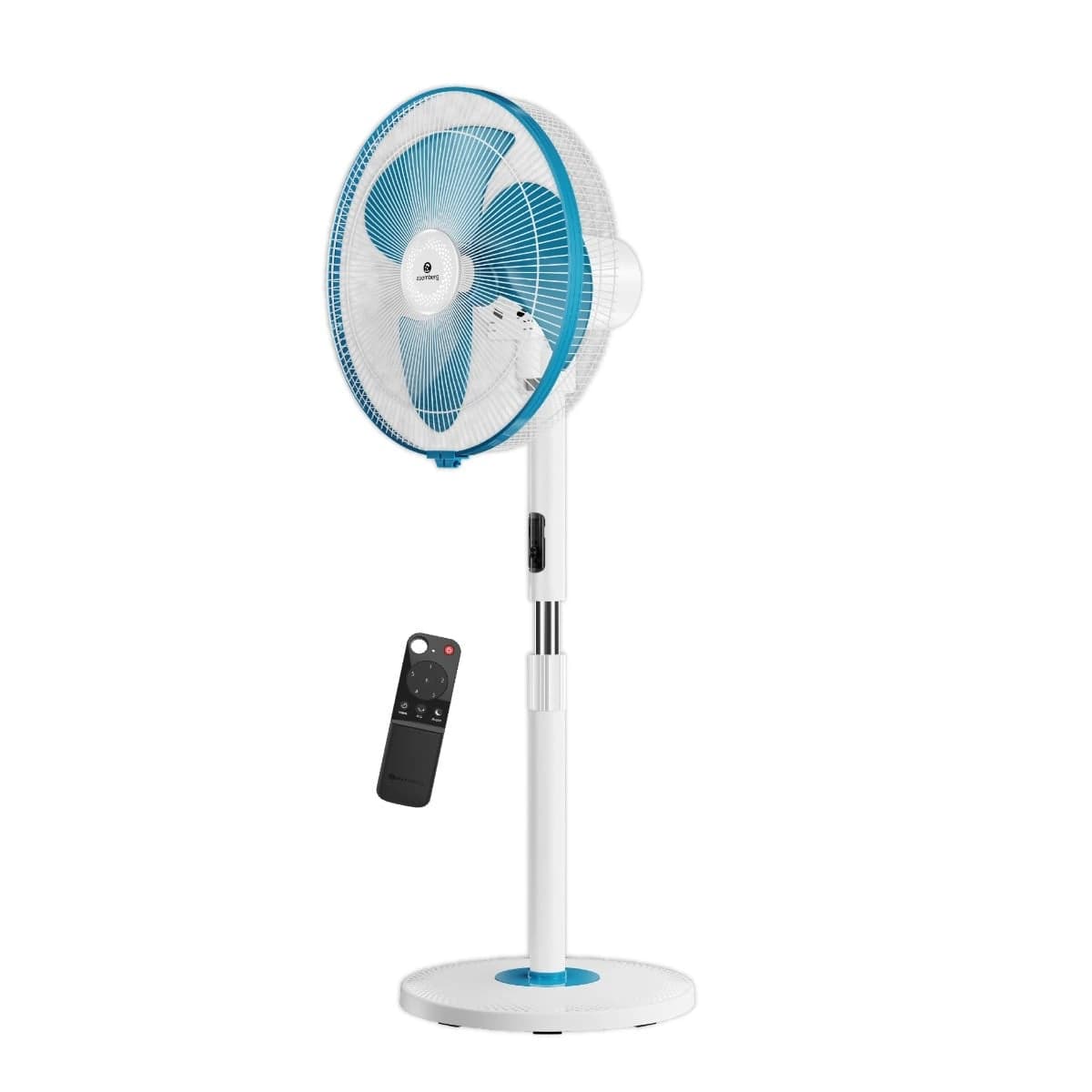 Atomberg SilenceAire Hi-Speed Pedestal Fan - Aegean Blue
