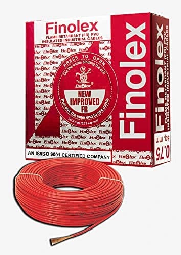 Finolex FR — 1.5 Sq mm PVC Insulated Copper Wire (90m)